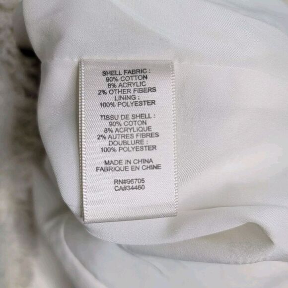 Rebecca Taylor Zip Tweed Combo Dress Sleeveless Size 10 Frayed‎ Edges Zippers - Picture 7 of 14